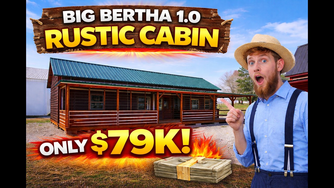 Call 812-595-4033 or visit https://amishbuiltcabins.com