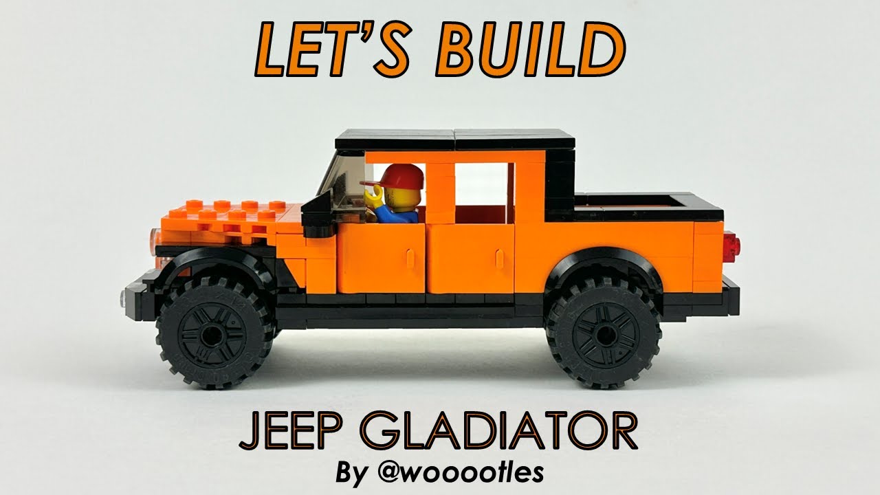 Let's Build! LEGO Jeep Gladiator (Built in 2019)