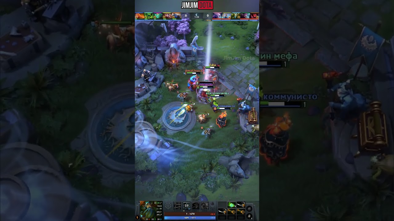 Who invented this strat is genius #dota2 #shorts #natureprophet