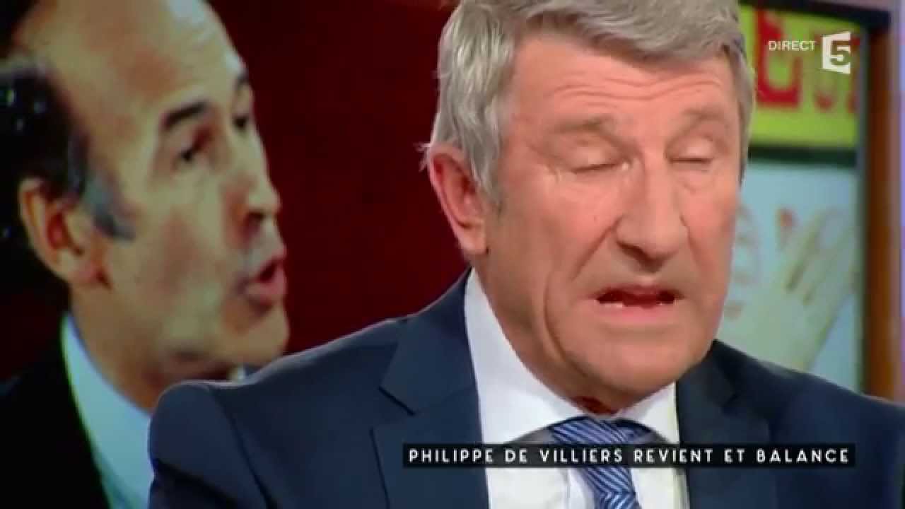 Philippe de Villiers revient et balance - C à vous - 01/09/2015