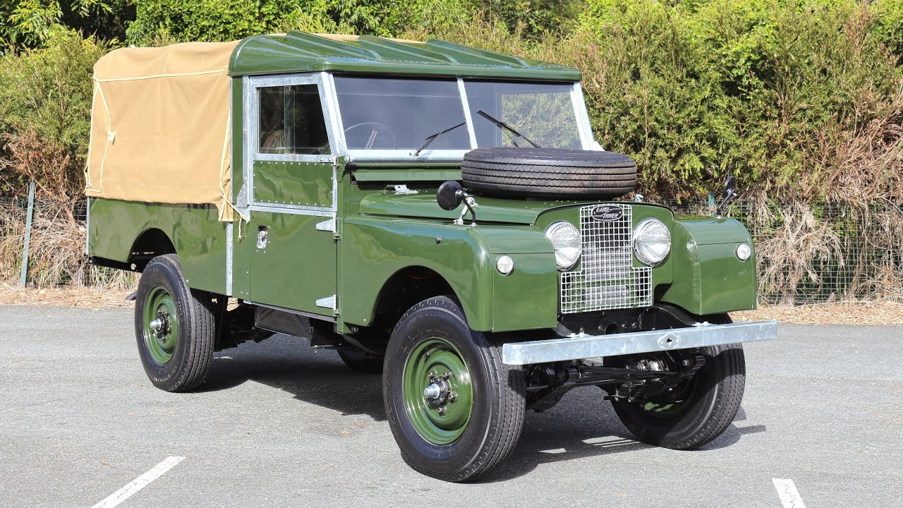 1955 Land Rover 107 inch - Walk-around - BGS Classic Cars