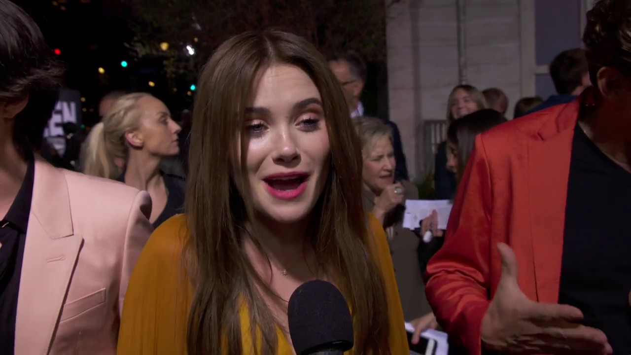 Halloween Los Angeles Premiere - Itw Virginia Gardner (official video)