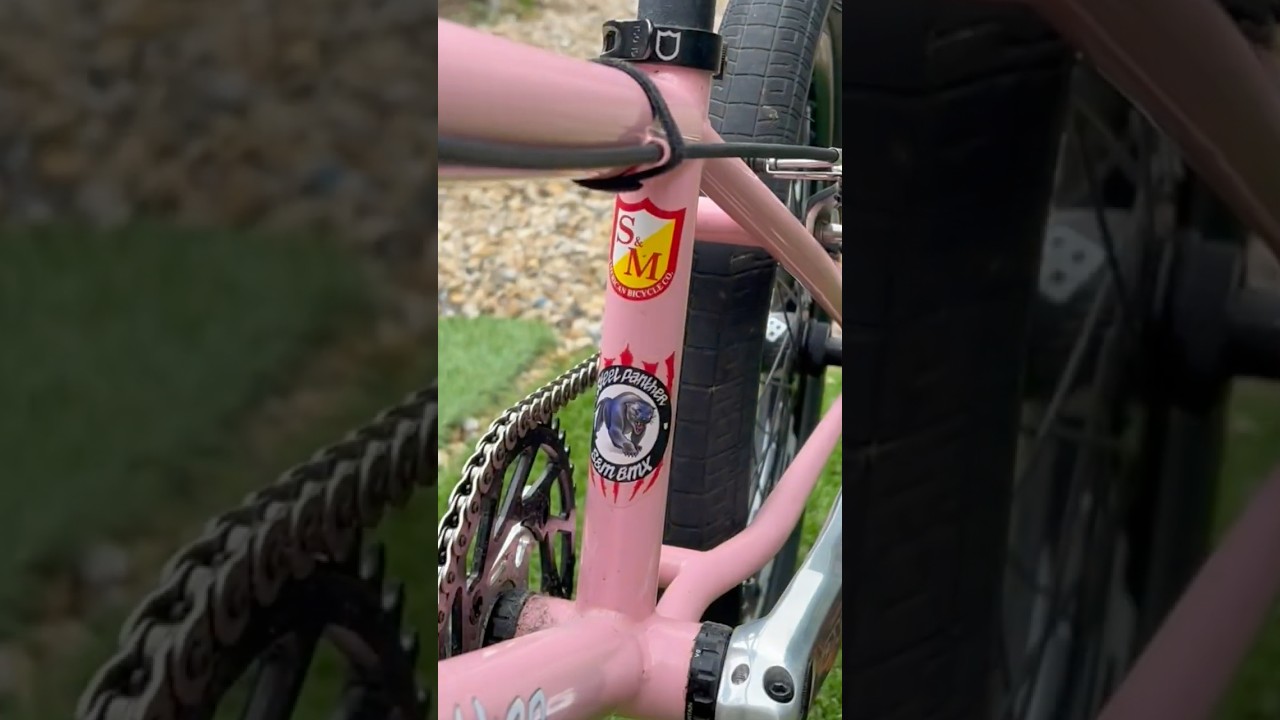 S&M BMX Steel Panther, Pink Panther Bike Check? Teaser ;-) #bmx #shieldbmx