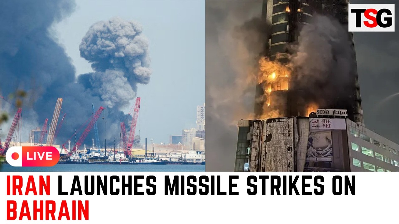 US-Iran Conflict LIVE: IRGC Missile Attack on Bahrain; Regional Tensions Escalate