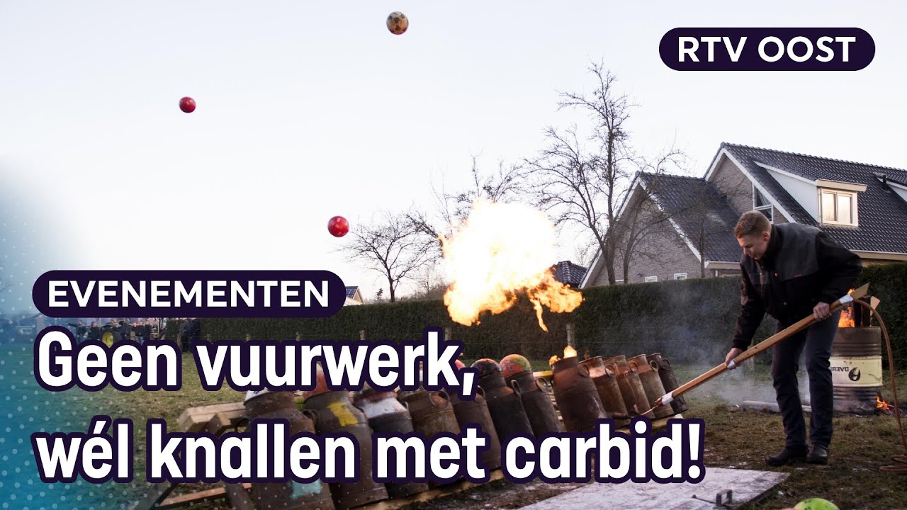 Ook in 2020 schieten ze in Overijssel met carbid! | RTV Oost