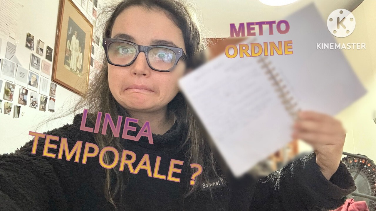 Metto in ordine il mio romanzo e provo a finire il capitolo 9 | Vlog Project Violet 11