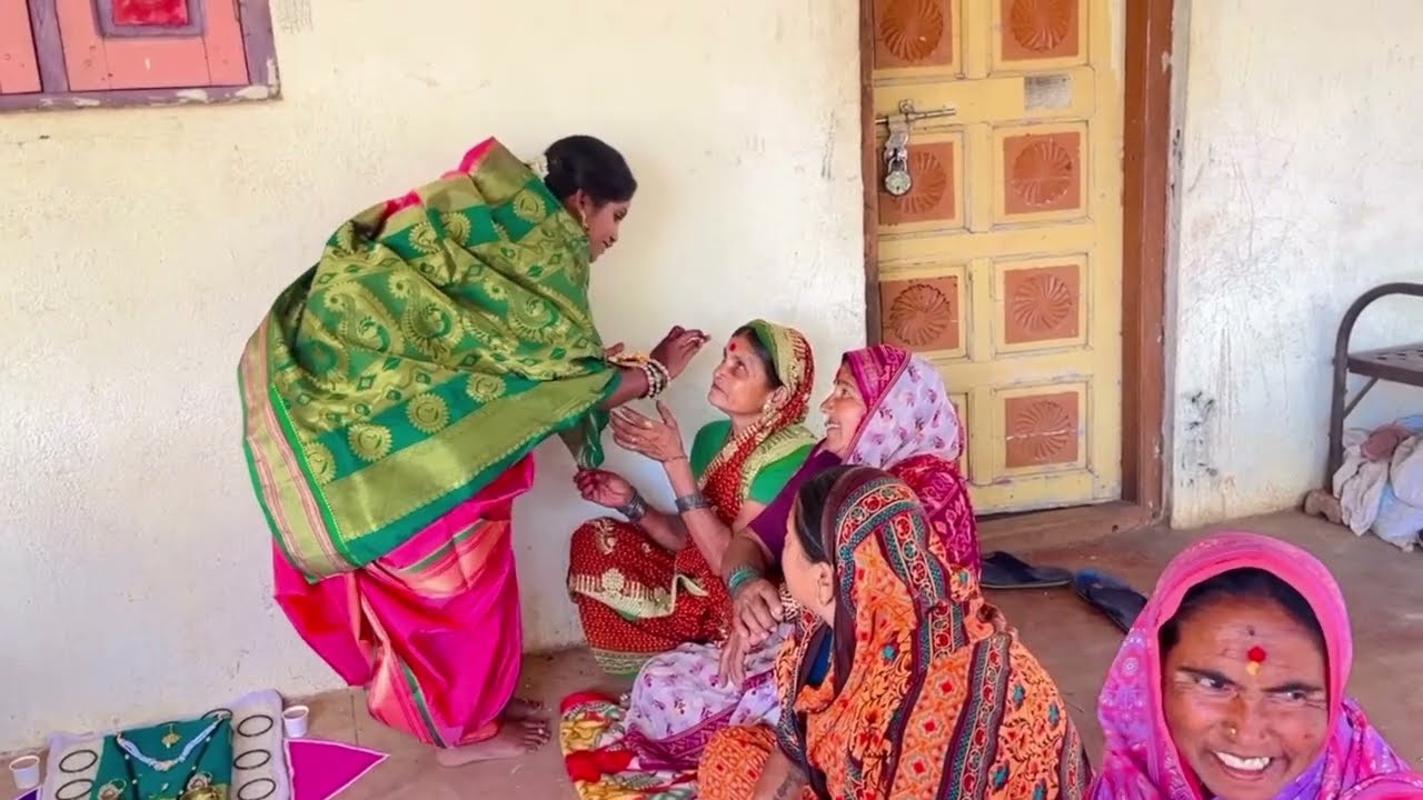 नऊवारी साडी आणि मी 😍||हळदी कुंकू ||special blog 😊Gayatri Satpute official 🙏🙏