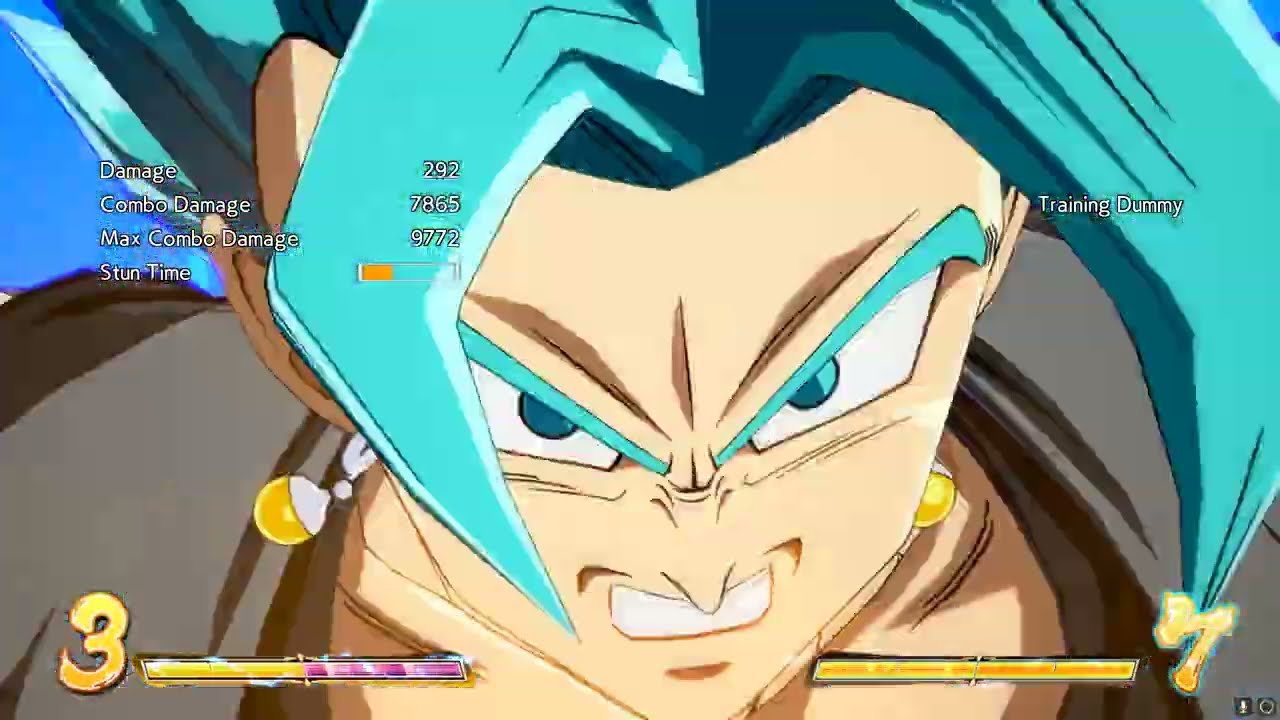 100% Solo Combo DBFZ (Baby, Vegito, Vegeta)