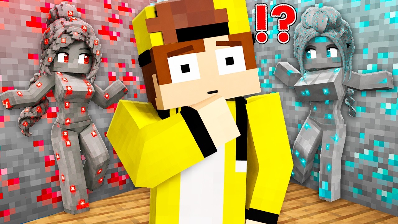 TJ НАШЕЛ ДЕВУШКУ В ПРЯТКАХ С МЕККА-ХАМЕЛЕОНОМ В Minecraft!? &mdash; Minecraft JJ и Mikey