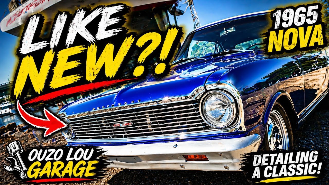 Detailing a Classic American Muscle Car 1965 Nova
