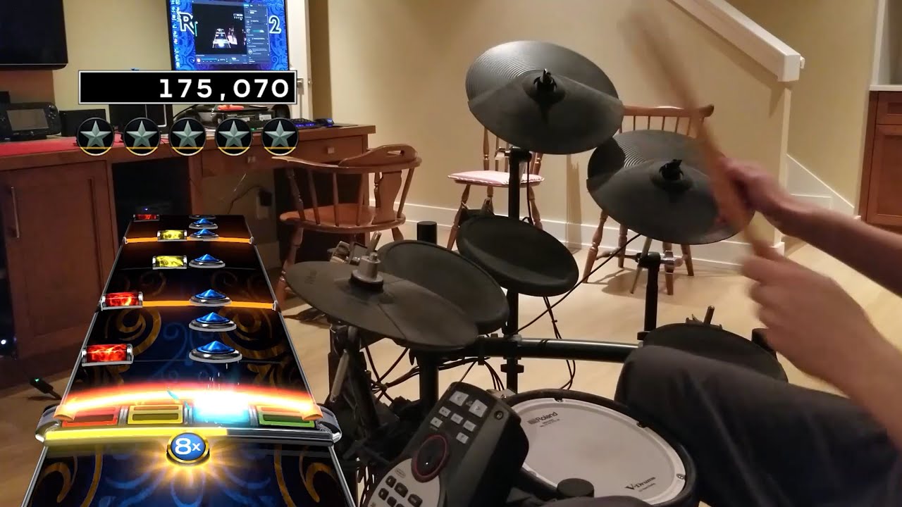 Black Magic Woman by Santana | Rock Band 4 Pro Drums 100% FC