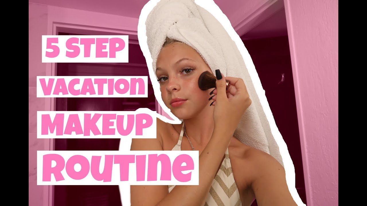 MY 5 STEP VACATION MAKEUP ROUTINE | Jordyn Jones