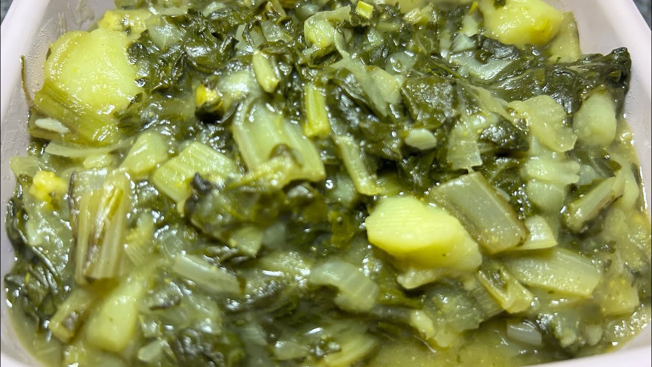 Cooking SPINACH the AFRICAN WAY🇿🇦