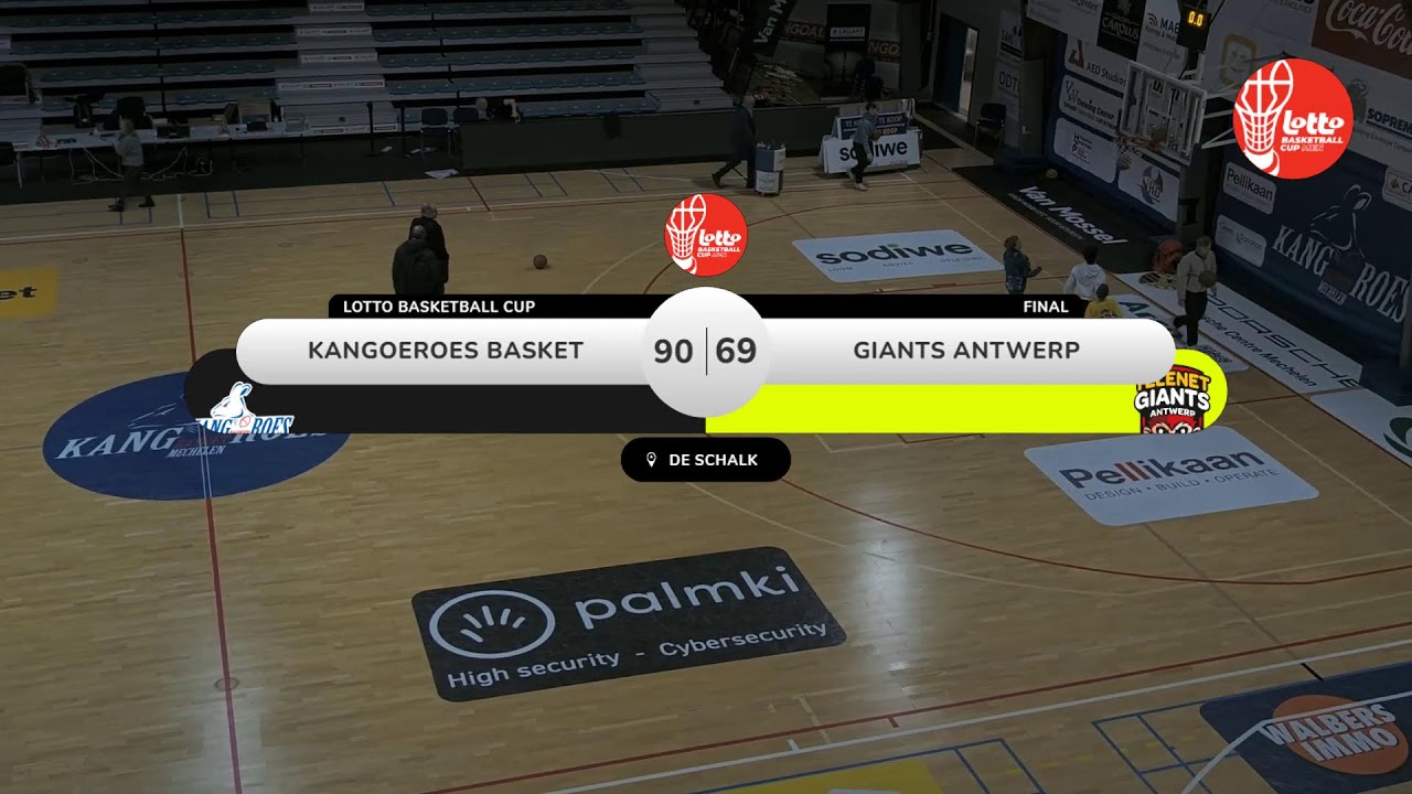 Kangoeroes Basket Mechelen vs Telenet Giants Antwerp // Lotto Basketball Cup MEN