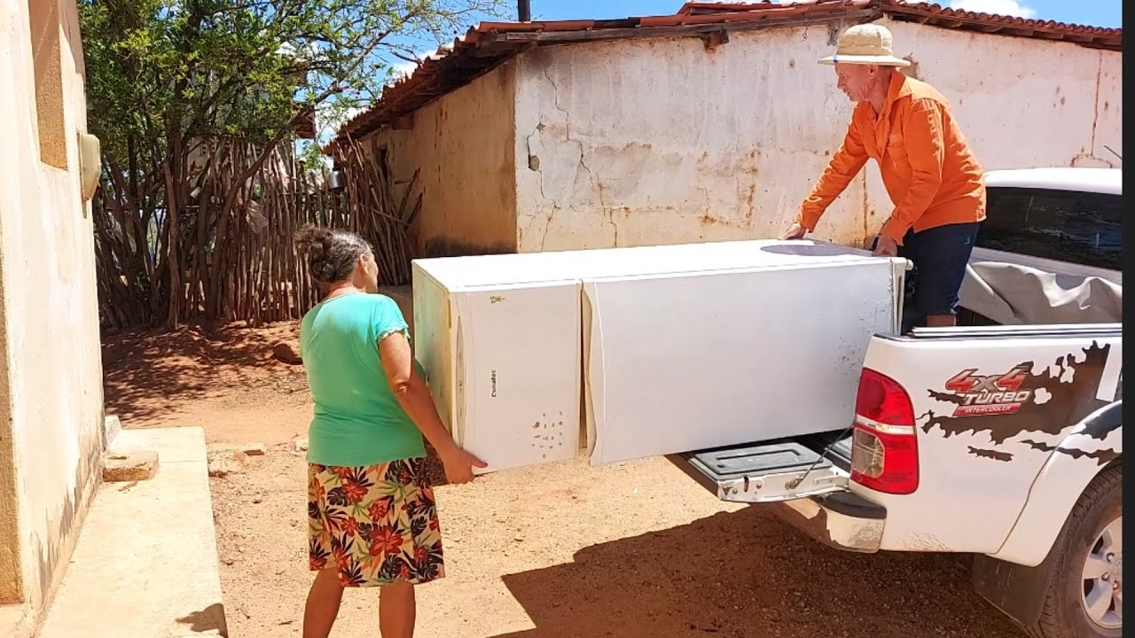 bastidores  !! Seu Mané vai comprar uma geladeira no cidade  !!