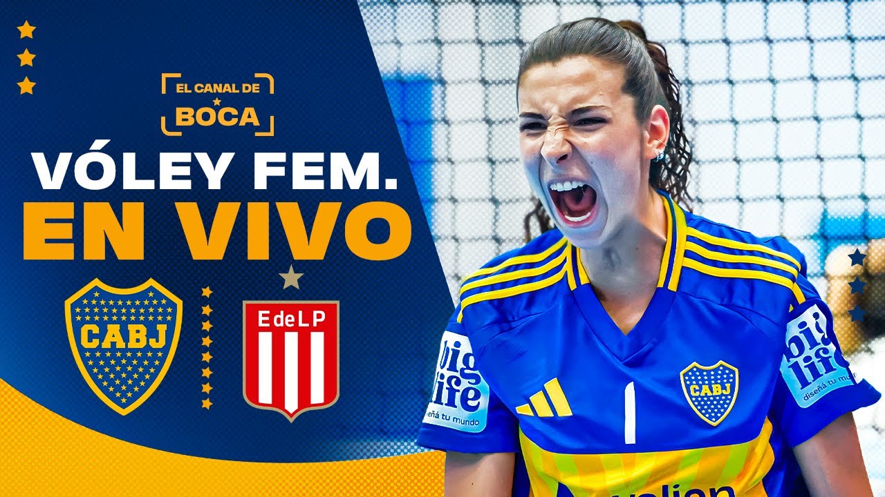 🔴 BOCA vs ESTUDIANTES (LP) EN VIVO | Voley Femenino | Fecha 2 | EL CANAL DE BOCA
