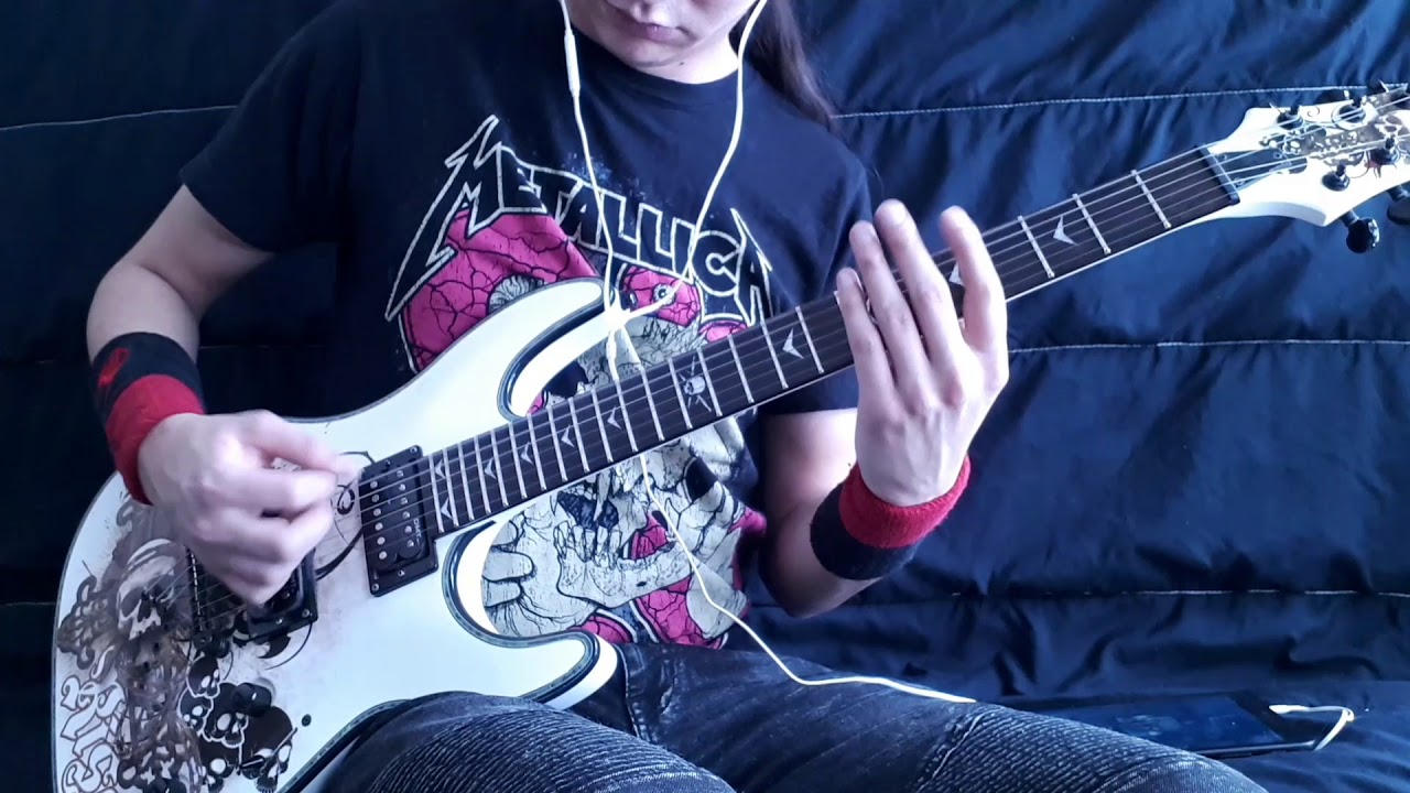 Trivium - Strife. Guitar Cover (With Both Solos)