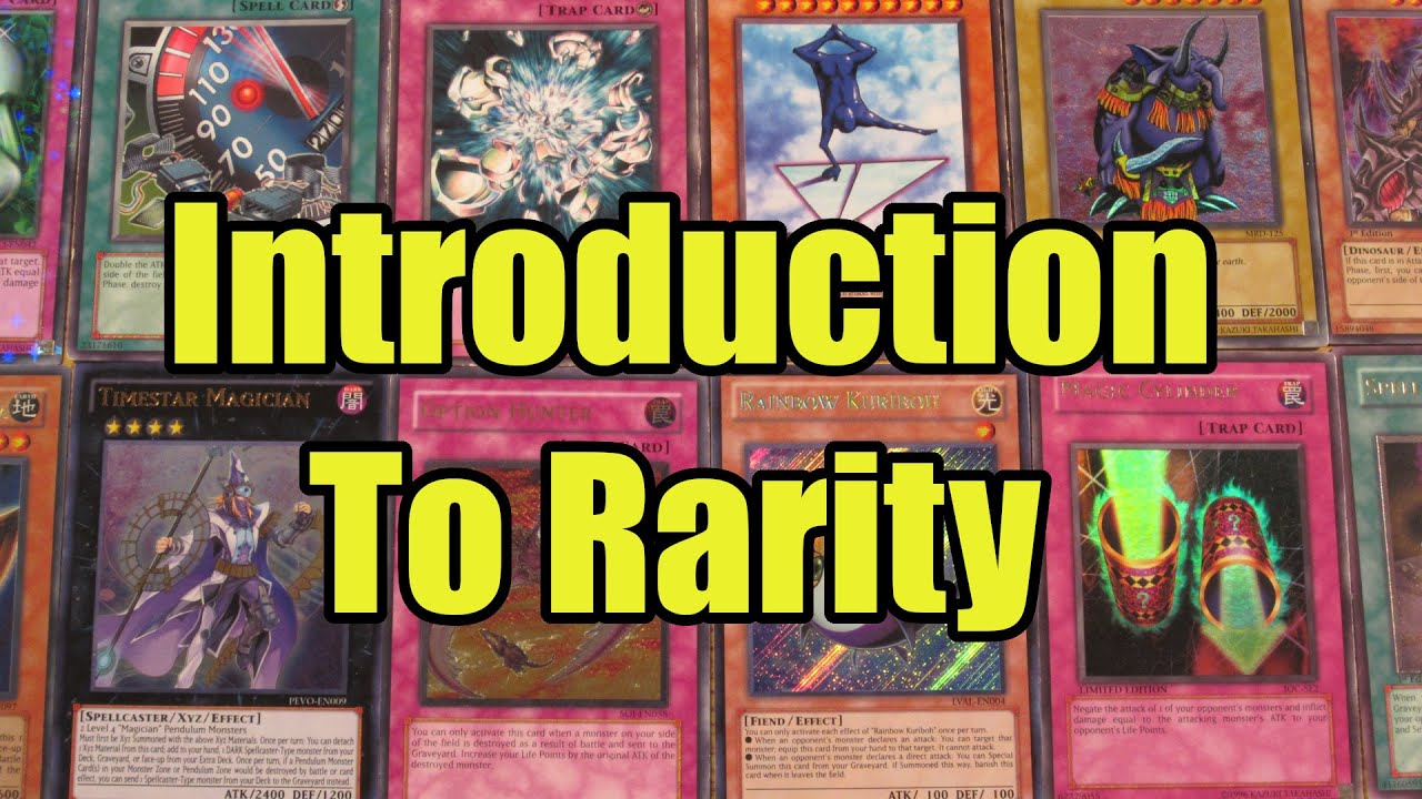 The Basics of Rarity in Yu-gi-oh!