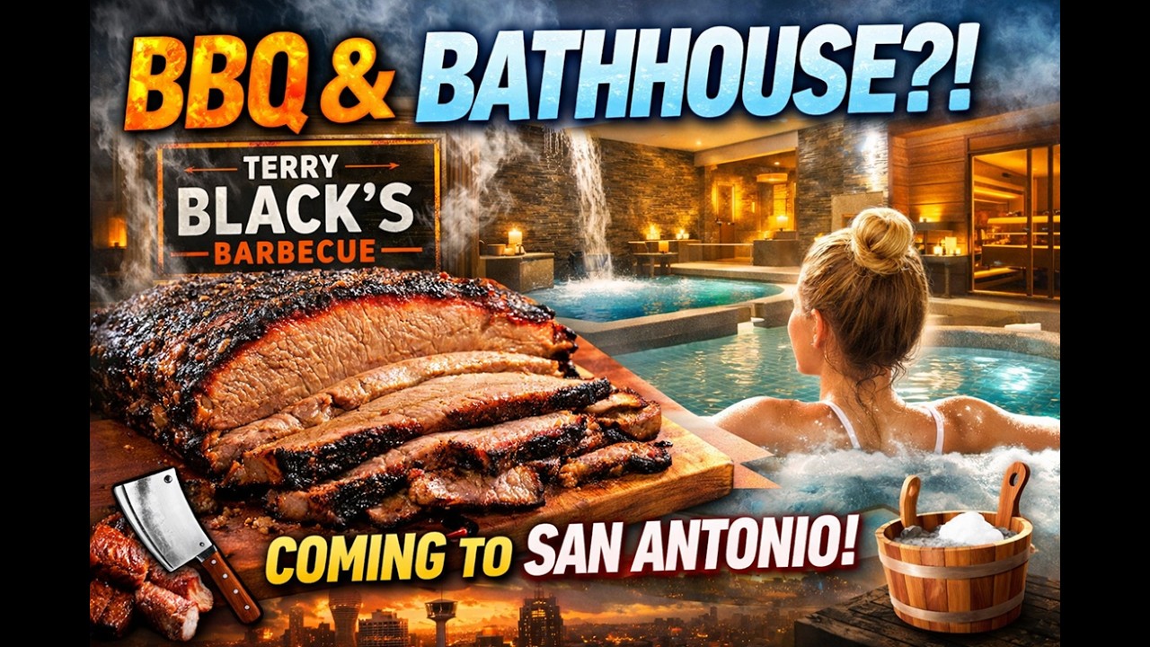 BBQ & Bathhouse?! Terry Black’s SHOCKING New Move in San Antonio
