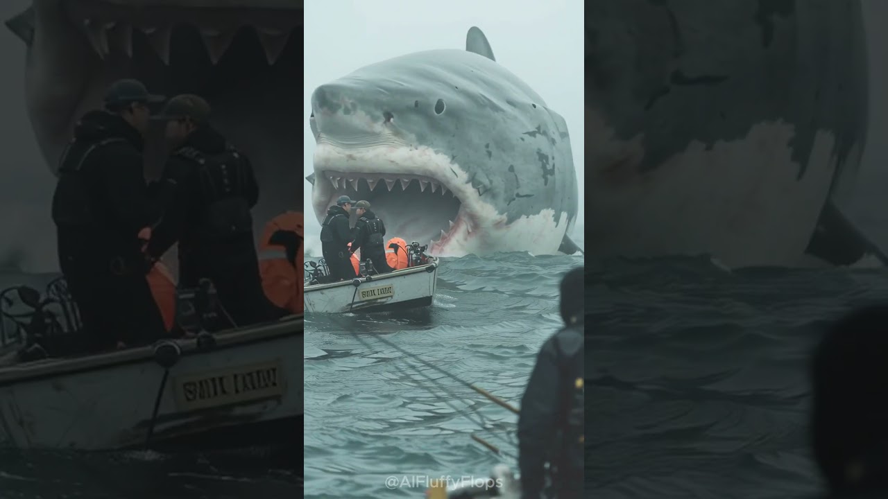 The Day a Giant Shark Attacked Our Boat
