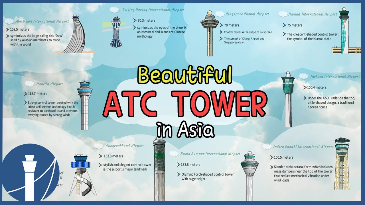 Beautiful air traffic control tower in Asia [atc for you]