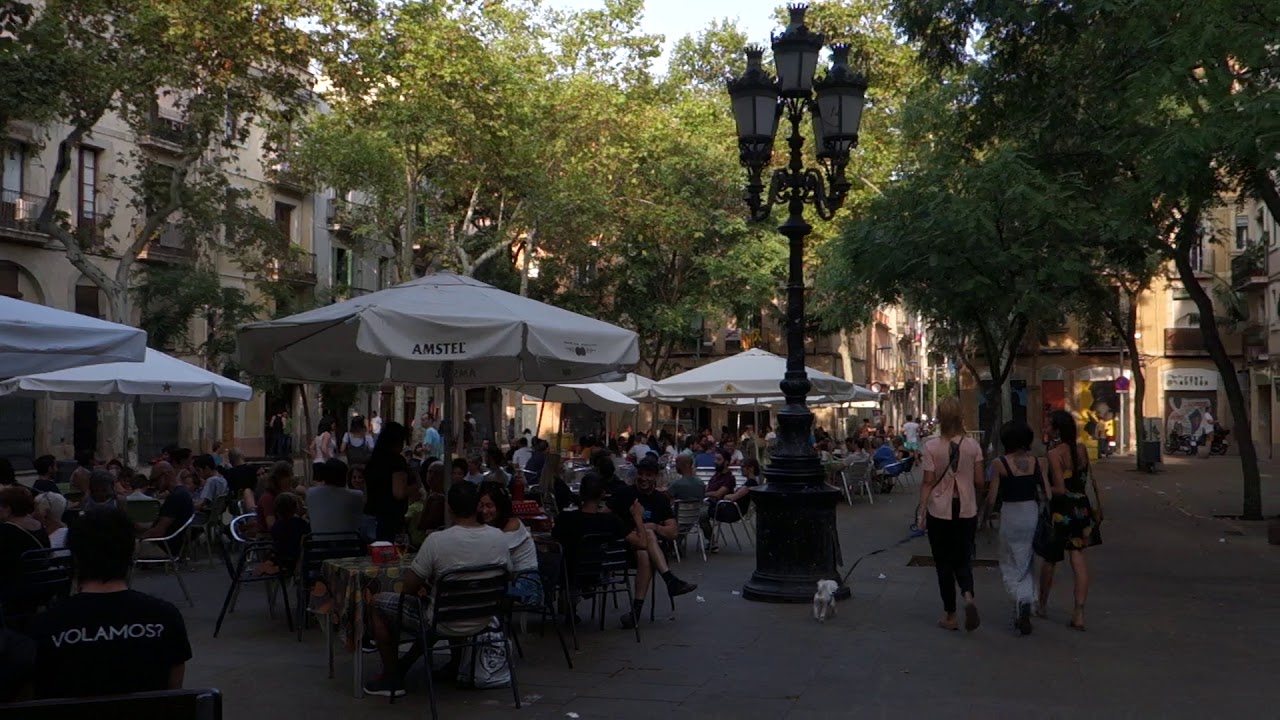 Plaza de D Osca en  Sants. Barcelona          El Blog de Arsenio Rodr&iacute;guez Quintana