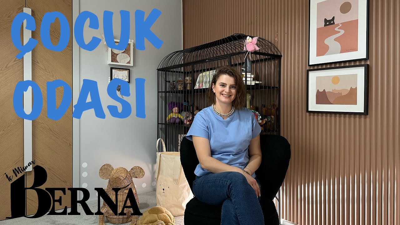 Kızımın odasını düzenlerken nelere dikkat ettim // İç Mimar Berna