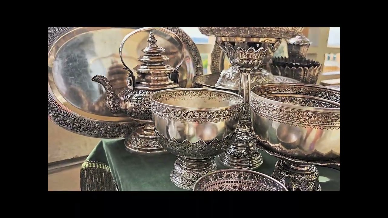 Cambodian (khmer) Silver Collectable Art