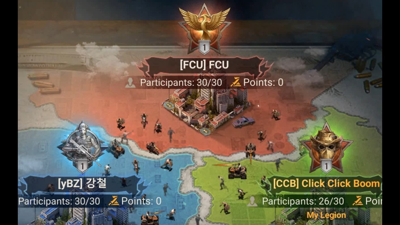 State of Survival - KoH CCB vs yBZ vs FCU