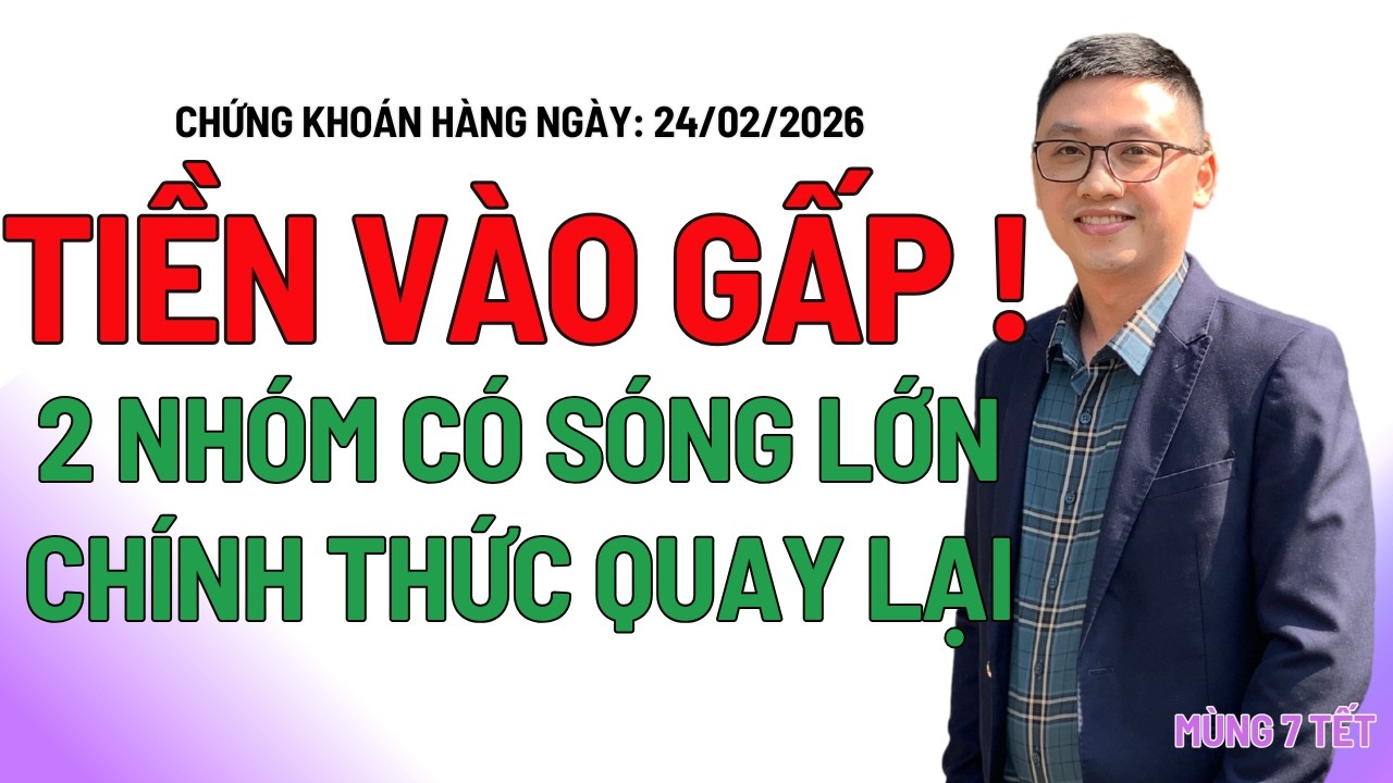 Chứng khoán hôm nay | Nhận định thị trường: 2 NHÓM CÓ SÓNG LỚN, TOP CỔ PHIẾU CHỈNH LÀ MÚC