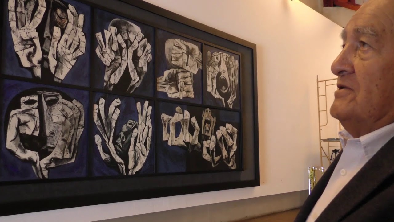 REGRESA A LA CAPILLA DEL HOMBRE LA SERIE DE LAS MANOS, DE OSWALDO GUAYASAMÍN 23