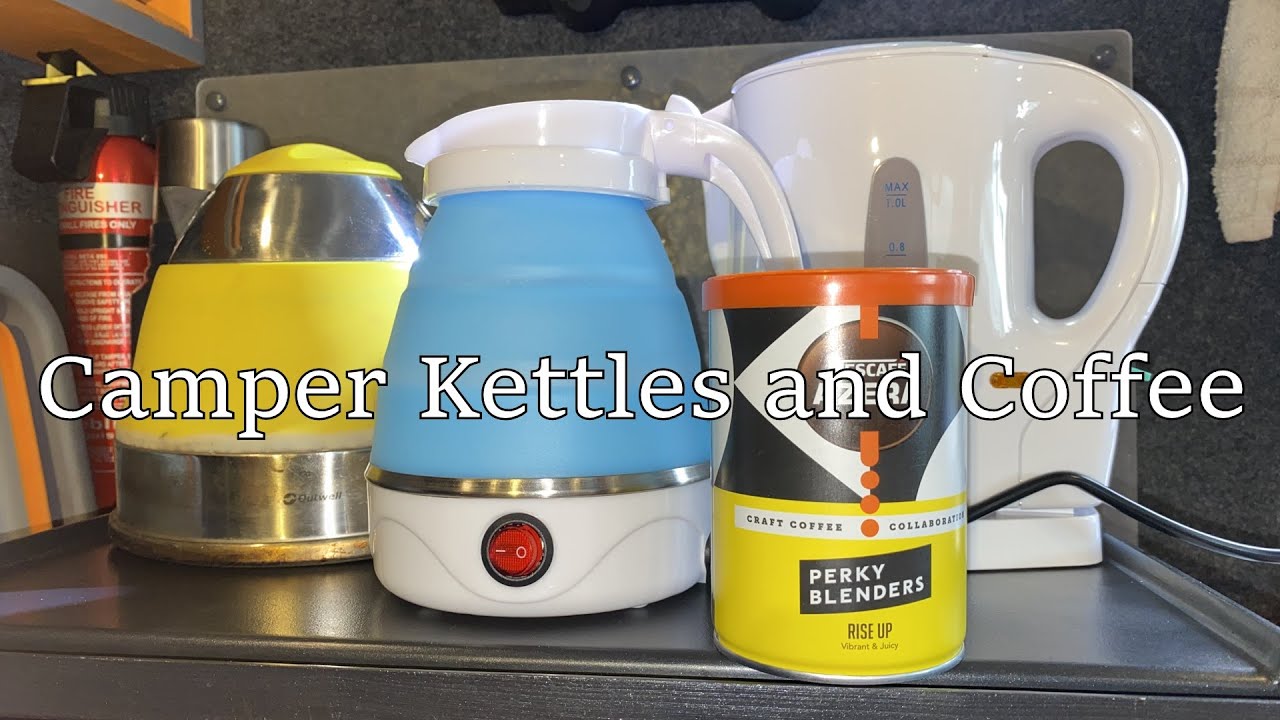 Campervan low power kettles