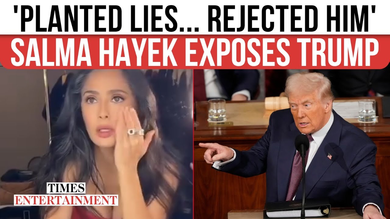 Trump Flirted, Got Rejected&hellip; Then Smeared Salma Hayek? 'Desperado' Star's Trevor Noah Interview