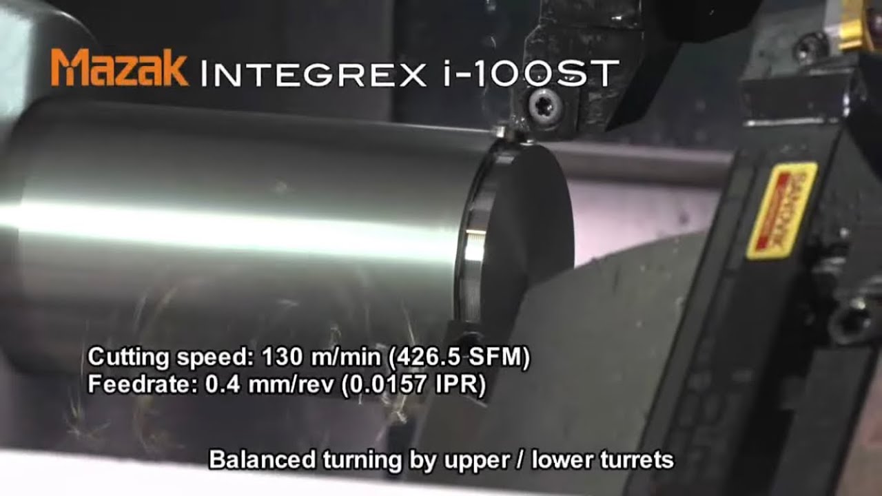 Mazak Integrex i-100ST | 5-axis CNC Machine | Drehfräszentrum