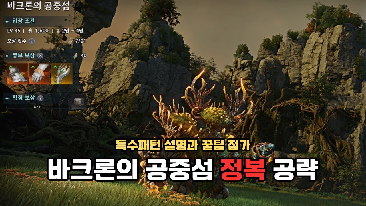 [아이온2 공략] 바크론의 공중섬 정복(하드) 난이도 공략｜특수&middot;연계 패턴 완전 정리 + 꿀팁 (살성 시점)
