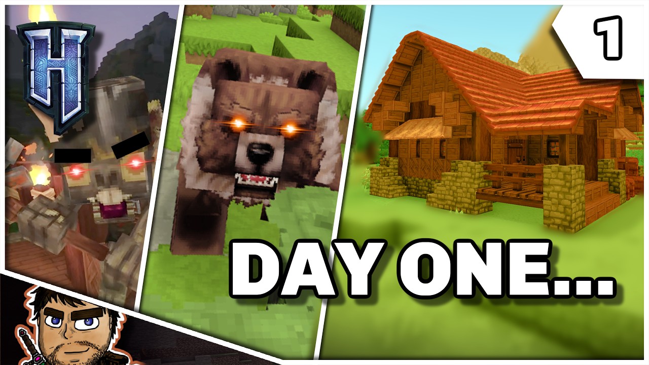 SURVIVING DAY ONE! | Hytale Survival Episode 1
