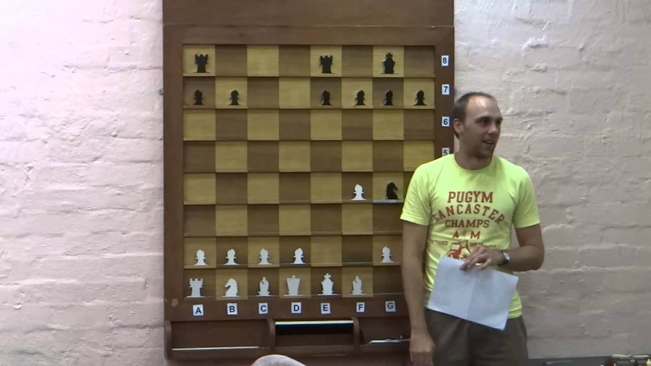 Grandmaster David Smerdon lecture, Melbourne Chess Club