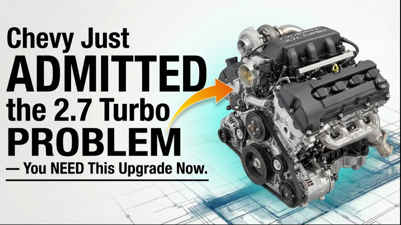 Компания Chevrolet только что признала проблему с двигателем 2.7 Turbo — вам срочно нужна эта мод...