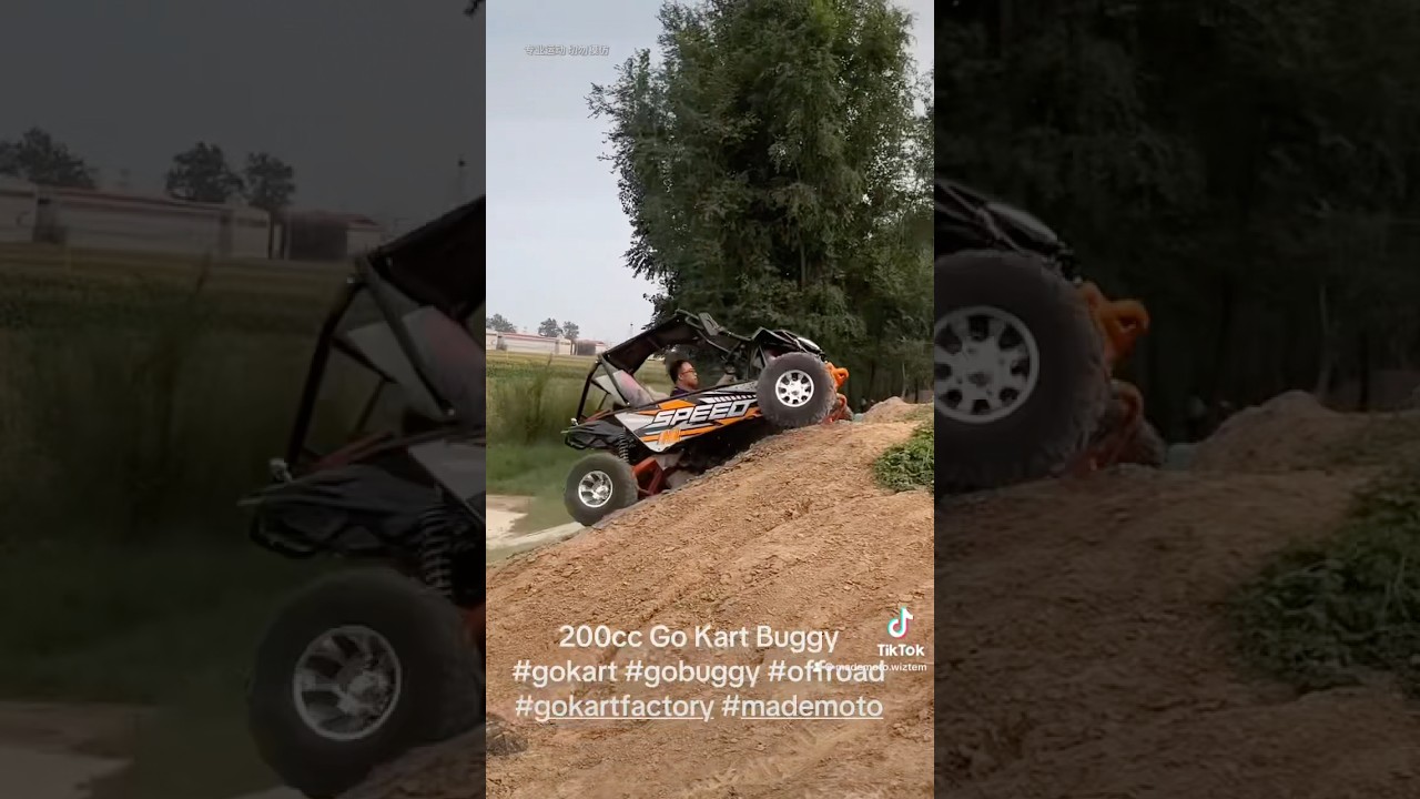 2 Seater 200cc Go Kart Buggy on Factory Best Prices. #gokart #gobuugy #gokartfactory #mademoto