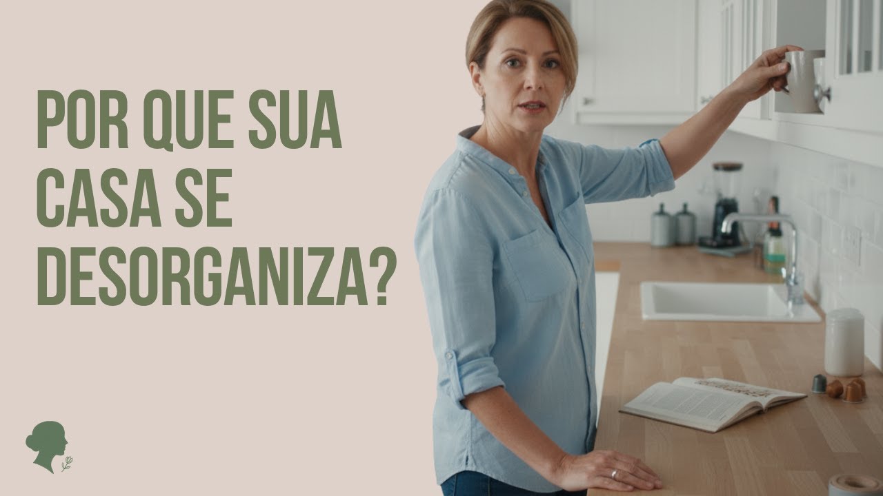 Por Que Sua Casa Se Desorganiza Tão Rápido (Mesmo Depois de Limpar Tudo)