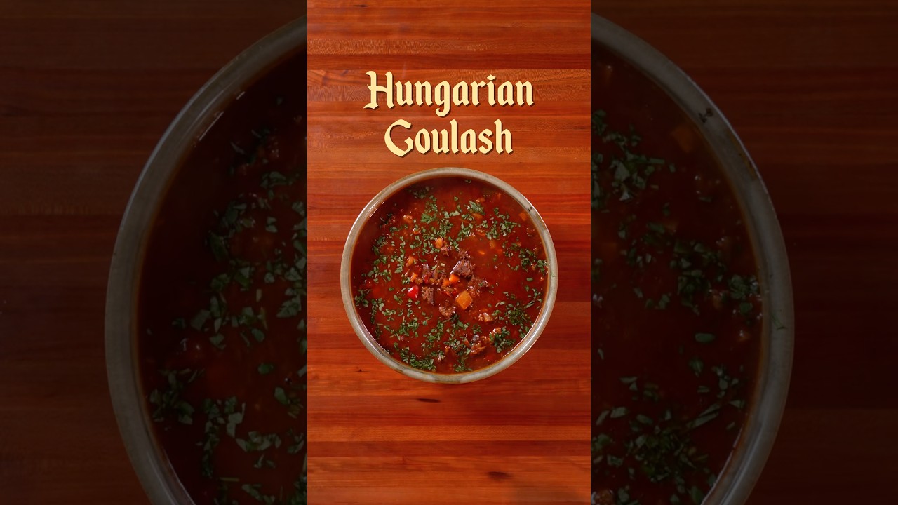 Gulasz węgierski | Zupy tak dobre, że mogą wyleczyć każdą chorobę, odc. 13 #Zupy #asmr #ASMRCooking