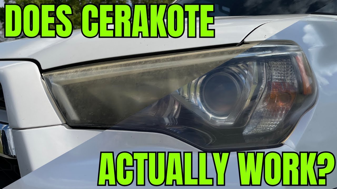 Does An Inexpensive Cerakote Headlight Restoration Kit Actually Work...?