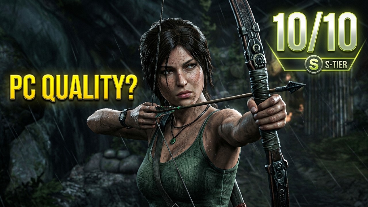 Tomb Raider Mobile Ultra Graphics Gameplay 👀🔥