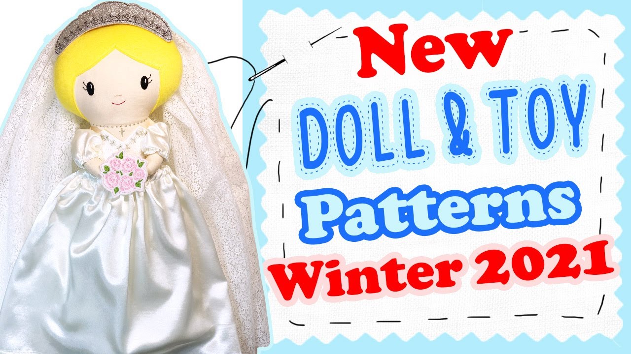🎄 Winter Doll & Toy Pattern Round Up 2021 | I'm still here!