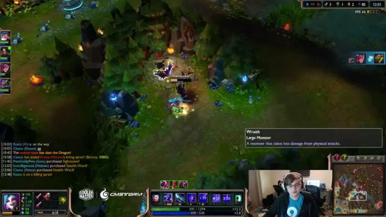 C9 Sneaky Jinx vs Vayne [Challenger Ranked solo queue AD]