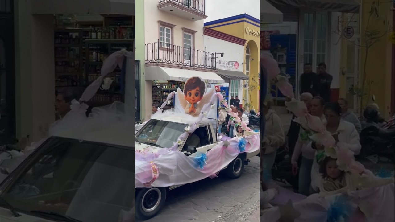 Procesión Virgen de la Candelaria Jiquilpan, Mich. Acompañados del Grupo de la Antorcha Guadalupana