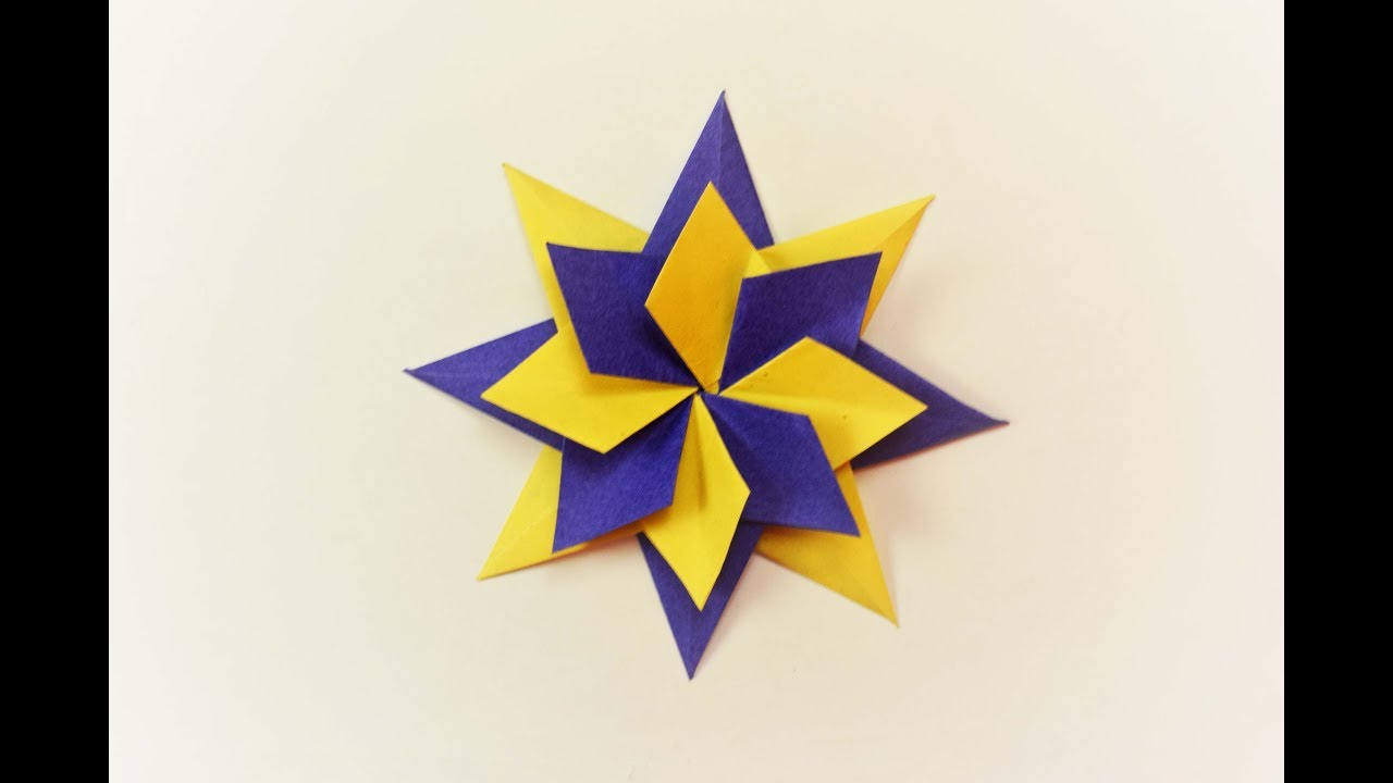 How to make a paper Magic Star?