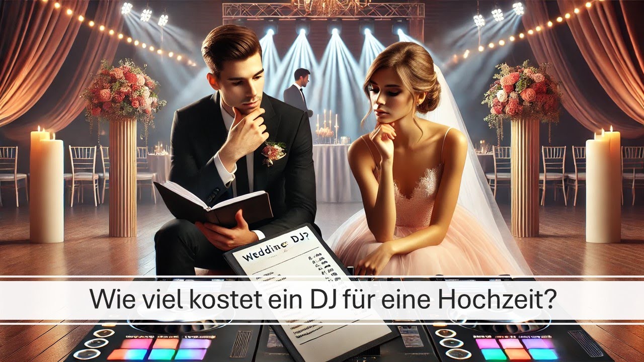👰 🤵 Was kostet ein DJ für eine Hochzeit?  DJ Preise einfach erklärt!