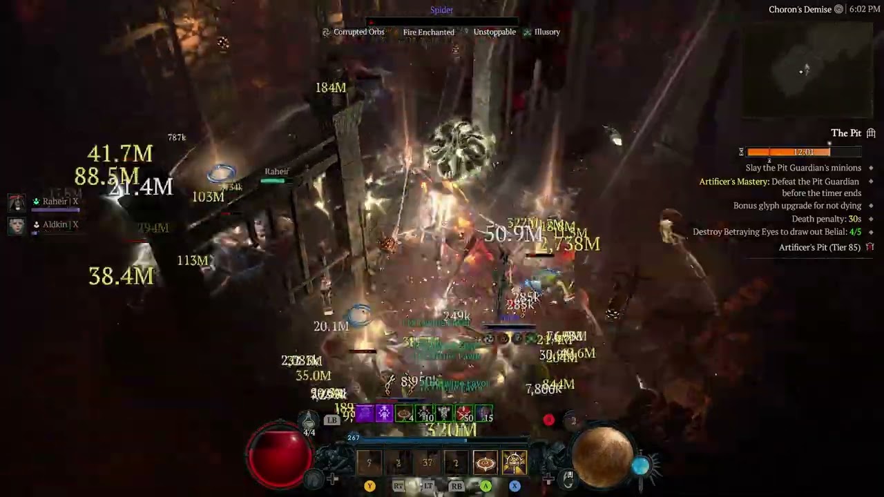 Diablo 4 - Judgement Paladin, NO MYTHICS - Pit 85 Run