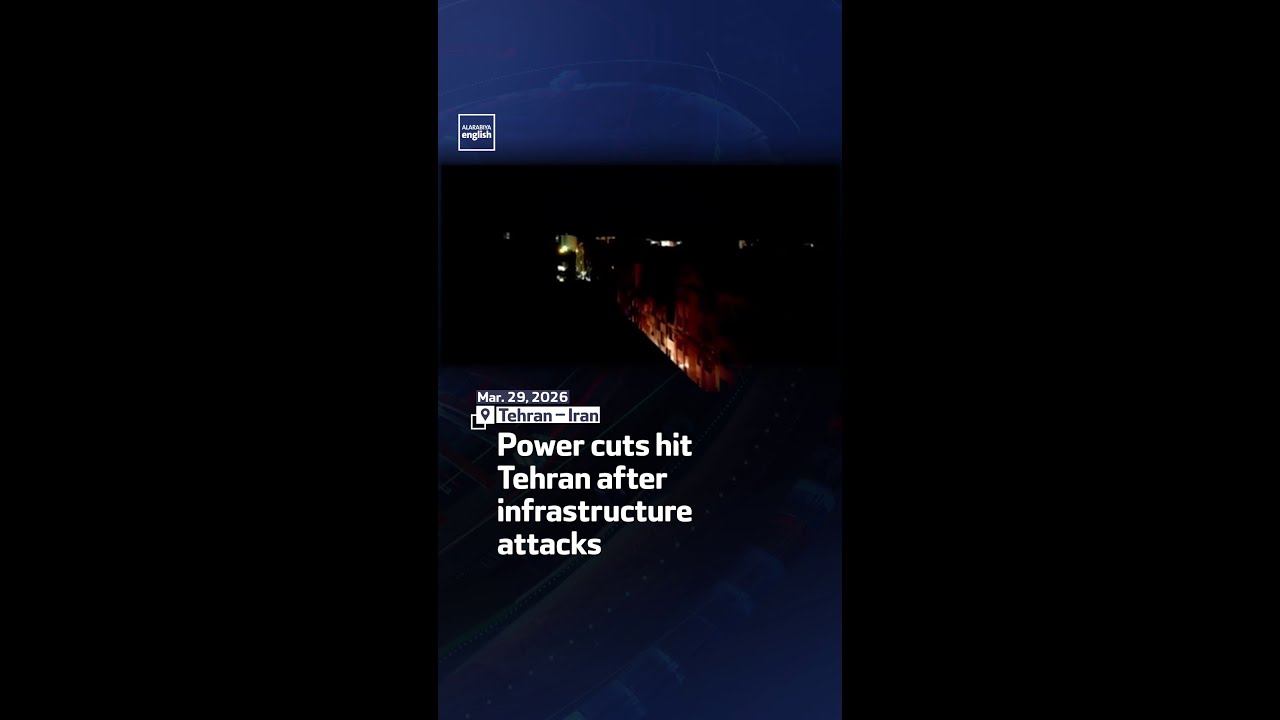 Power cuts hit Tehran after infrastructure attacks